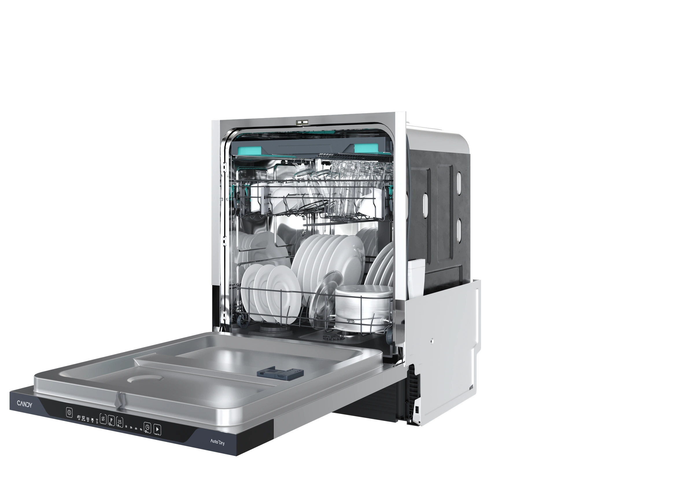 APIX.STUDIO CGI render — dishwasher, angle 9