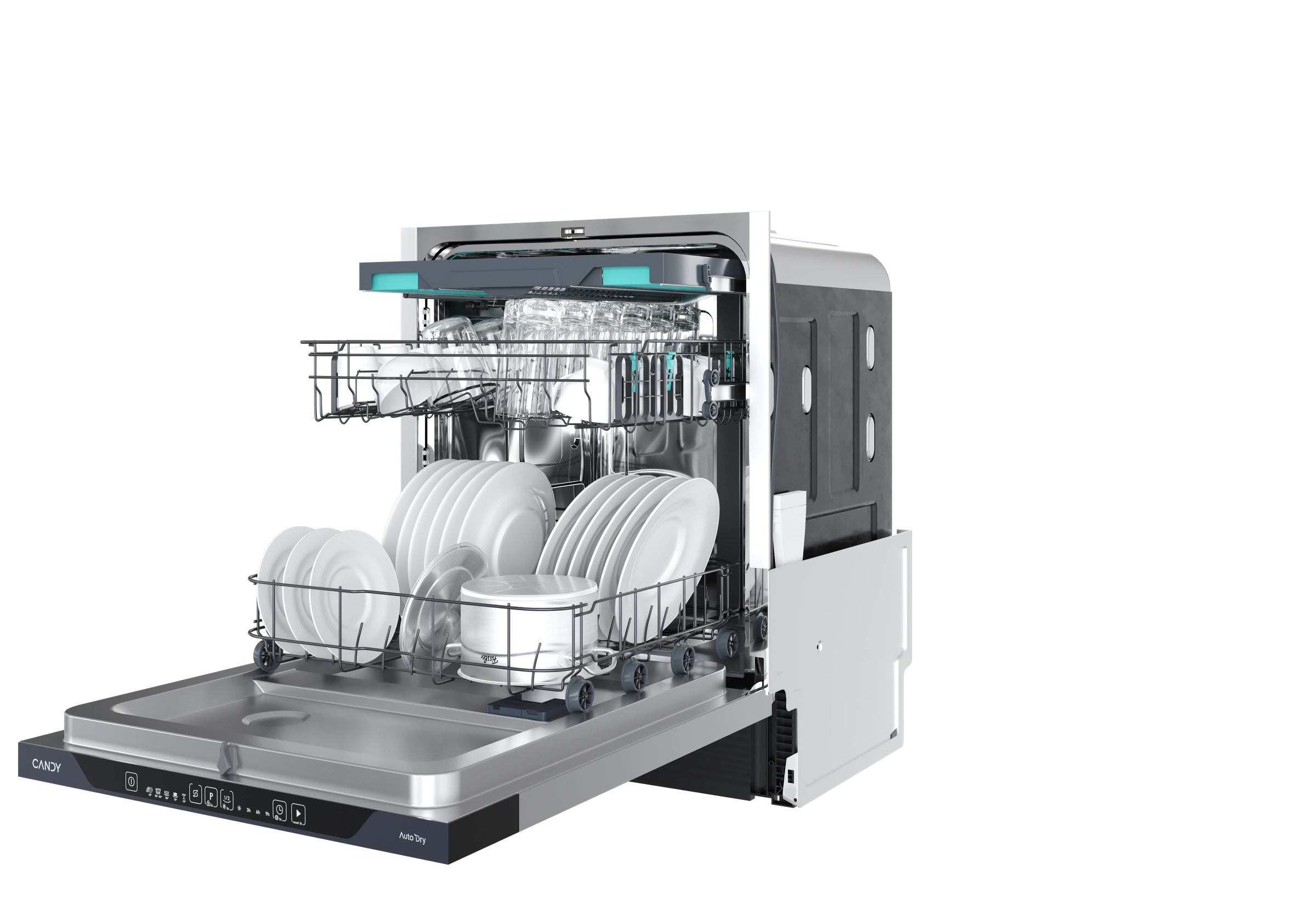 APIX.STUDIO CGI render — dishwasher, angle 12