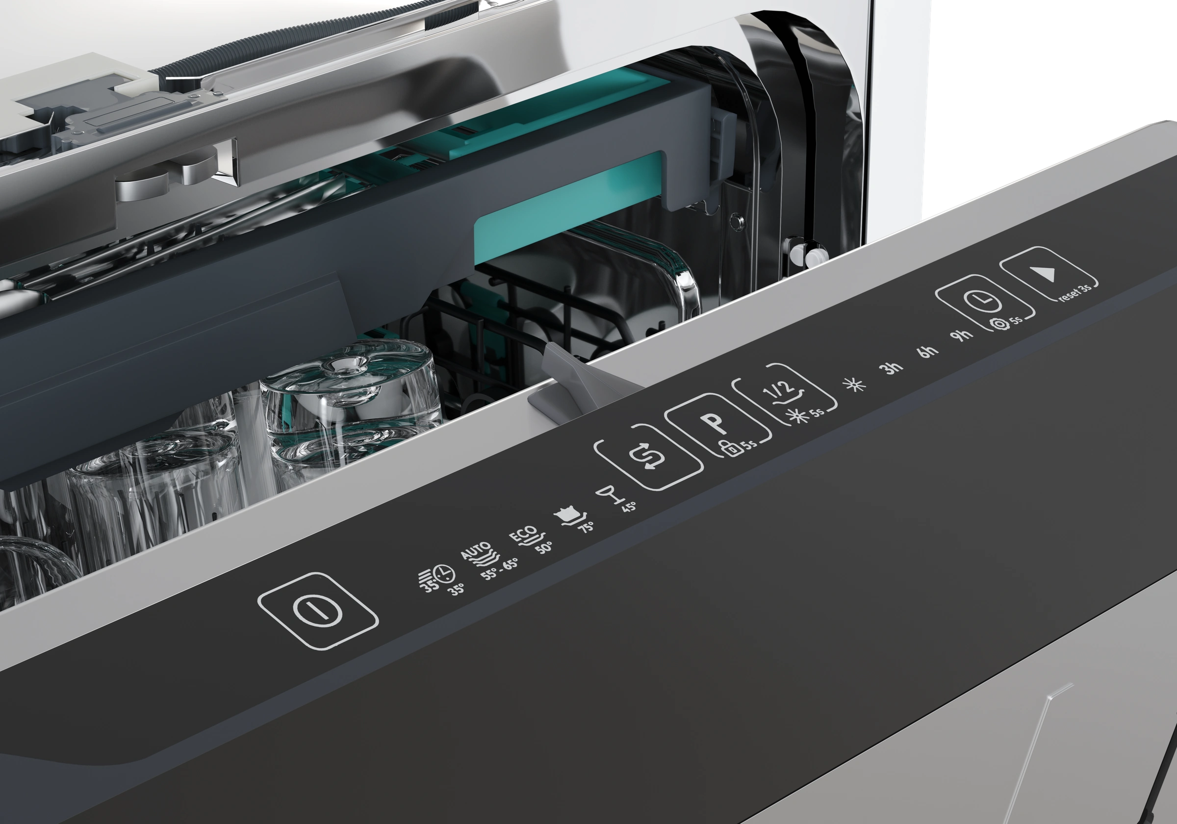 APIX.STUDIO CGI render — dishwasher, angle 20